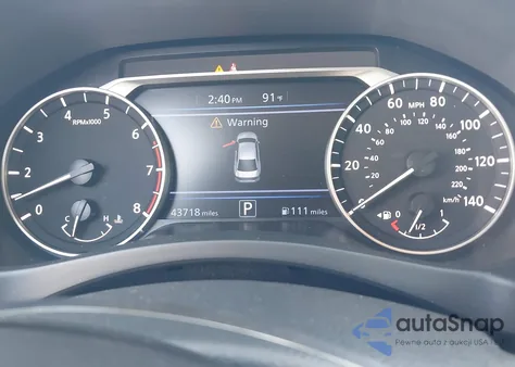 2021 Nissan Altima Sv Fwd from USA, damaged, VIN 1N4BL4DV0MN416058